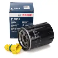 BOSCH F026407301 &Ouml;lfilter + Schraube f&uuml;r FORD Mustang MK6 5.0 V8 45/460 PS 11.2017-04.2023