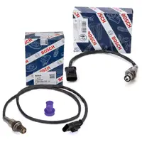 2x BOSCH VOR+NACH Kat Lambdasonde f&uuml;r BMW F20/21 F22/23 F30-34 F32-36 F10 F11 B37 B47