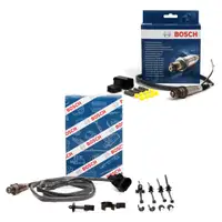 2x BOSCH VOR+NACH Kat Lambdasonde f&uuml;r VW Golf 4 Passat B5.5 Polo 9N A3 A4 A6 1.4-2.3 V5