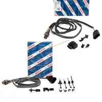 2x BOSCH VOR+NACH Kat Lambdasonde f&uuml;r VW Golf 4 AUDI A3 8L1 A4 B6 B7 1.8 T 2.0 2.3 V5