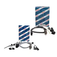 2x BOSCH VOR+NACH Kat Lambdasonde f&uuml;r VW Golf 5 Jetta 3 Touran 1.6 FSI 2.0 EcoFuel