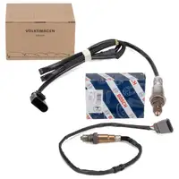 2x BOSCH / ORIGINAL VOR+NACH Kat Lambdasonde f&uuml;r VW Golf 7 Polo 6 GTI AUDI A3 8V 40 TFSI