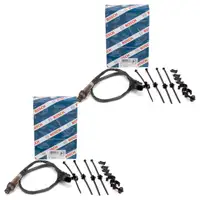 2x BOSCH VOR Kat Lambdasonde f&uuml;r VW Touareg (7P) PORSCHE Cayenne (92A) 3.6 V6 FSI