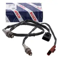 2x BOSCH VOR+NACH Kat Lambdasonde f&uuml;r VW Polo 5 Ibiza 4 Toledo 4 Fabia 3 Rapid 1.2 TSI