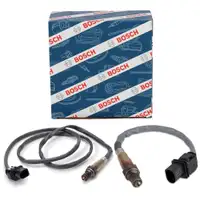 2x BOSCH VOR Kat Lambdasonde f&uuml;r BMW 1er E87 130i 3er E90 330i 5er E60 E61 530i N52