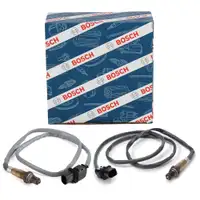 2x BOSCH VOR Kat Lambdasonde f&uuml;r BMW E82 E88 E90-93 E60 E61 F10 F11 X1 E84 X3 E83 N52 N53