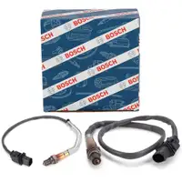 2x BOSCH VOR Kat Lambdasonde f&uuml;r BMW 1e E81-88 120i 3er E90-93 320i X1 E84 xDrive18i N46