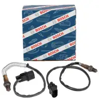 2x BOSCH VOR Kat Lambdasonde f&uuml;r BMW 3er E90 E91 320i 320si 150/156/173 PS N45 N46