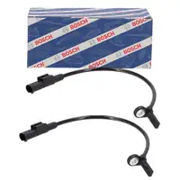 2x BOSCH 0986594644 ABS Sensor Raddrehzahl f&uuml;r MERCEDES X164 W164 W251 hinten 1649058500