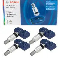 4x BOSCH F026C00466 Reifendrucksensor für AUDI BMW FIAT FORD MB PORSCHE PSA SEAT SKODA VW