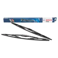 BOSCH 801 TWIN Windshield Wiper Set for MERCEDES W203, VW T5, Amarok, and VOLVO V70 (Front)