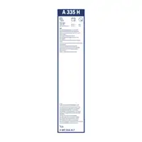 BOSCH 3397016317 A335H AEROTWIN REAR Heckwischer f&uuml;r VW Golf 8 Variant Caddy 5 hinten