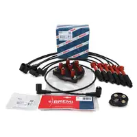 BOSCH Verteilerkappe + Verteilerfinger + Z&uuml;ndkabelsatz f&uuml;r MERCEDES W124 S124 A124 M104