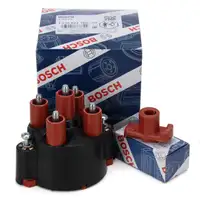 BOSCH Verteilerkappe + Verteilerfinger f&uuml;r MERCEDES-BENZ 190 W201 W124 W461 W463 M102