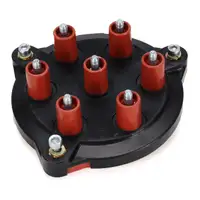 BOSCH Verteilerkappe + Finger + BREMI Kabelsatz + 6x Z&uuml;ndkerze f&uuml;r MERCEDES W124 R129 M104