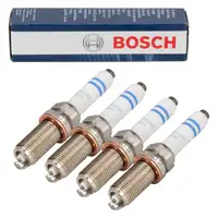 4x BOSCH 0241245677 Z&uuml;ndkerze f&uuml;r VW Golf 7 8 GTI/R Passat B8 A3 A4 A5 A6 A7 Q3 Q5 2.0 TSI