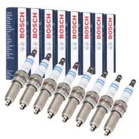 8x BOSCH 0242145510 Z&uuml;ndkerze f&uuml;r MERCEDES W212 C219 W463 X164 W164 W251 W221 CNG/LPG M273