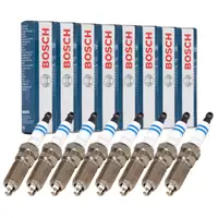 8x BOSCH 0242236672 HR7NPP30V Z&uuml;ndkerze f&uuml;r FORD Mustang MK6 5.0 V8 416/422/450/460 PS
