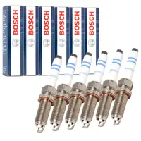 6x BOSCH 0241140537 VA6SIP80 Z&uuml;ndkerze f&uuml;r MERCEDES W204 W205 W212 W213 M276 M264