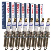 8x BOSCH FR6MPP332 0242240619 Zündkerze für PORSCHE Cayenne 9PA 92A Panamera 4.8 Turbo / S