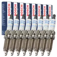 8x BOSCH ZR5TPP33 0242145515 Z&uuml;ndkerze f&uuml;r BMW 5er 550i 6er 650i 7er 750i X5M X6M N63 S63