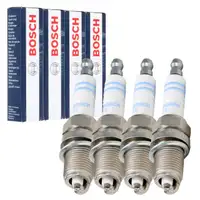 4x BOSCH 0242235666 FR7DC Zündkerze für AUDI FIAT FORD MERCEDES OPEL PSA RENAULT VW