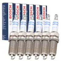 6x BOSCH FR7NPP332 0242236510 Z&uuml;ndkerze f&uuml;r BMW 1er E81-88 3er E90-93 5er E60 12122158253