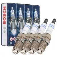 4x BOSCH FR7LDC+ 0242235668 Z&uuml;ndkerze f&uuml;r AUDI BMW DACIA RENAULT SEAT SKODA VW