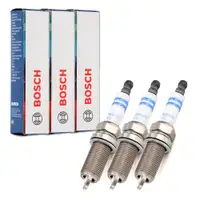 3x BOSCH FR7SE 0242236664 Z&uuml;ndkerze f&uuml;r SMART ForFour 454 MITSUBISHI Colt 6 1.1