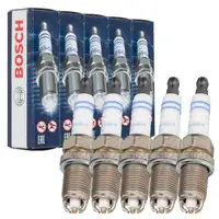 5x BOSCH FR7LDC+ 0242235668 Z&uuml;ndkerze f&uuml;r VW Transporter T4 2.5 115 PS 101000051AA