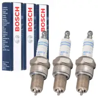 3x BOSCH WR8DC 0242229656 Z&uuml;ndkerze DAIHATSU Charade 1 3 1.0 f&uuml;r SUZUKI Alto 1 2 0.8