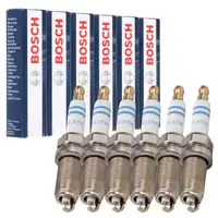 6x BOSCH FR6NPP332 0242240637 Z&uuml;ndkerze f&uuml;r PORSCHE 997 991 3.8 Turbo / GT2 RS