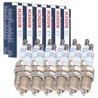 12x BOSCH 0242236571 FR7KI332S CNG LPG GAS Z&uuml;ndkerze f&uuml;r MERCEDES W202 W203 W210 W211 W463