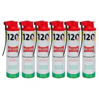 6x 520ml BALLISTOL 120 Jahre Jubil&auml;umsedition Universal&ouml;l Rostschutz Schmier&ouml;l Pflege&ouml;l