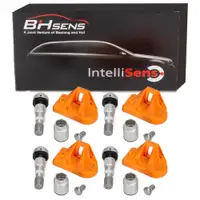 4x BH SENS HUF 45144000 Reifendrucksensor 433MHz für AUDI BMW PORSCHE TESLA VW