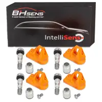 4x BH SENS HUF 45142000 Reifendrucksensor 433MHz für AUDI BMW MINI PORSCHE SKODA VW