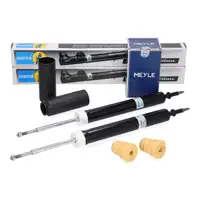 2x BLSTEIN B4 Gasdruck Sto&szlig;d&auml;mpfer + MEYLE Staubschutz f&uuml;r BMW X1 E84 xDrive hinten