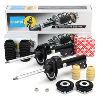 2x BILSTEIN B4 Sto&szlig;d&auml;mpfer + B1 Staubschutz + febi Domlager f&uuml;r MERCEDES B-Klasse vorne