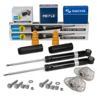 2x BILSTEIN B4 Sto&szlig;d&auml;mpfer + Staubschutz Domlager f&uuml;r SKODA Octavia 2 mit hinten