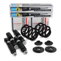 2x LESJ&Ouml;FORS VERST&Auml;RKT Feder HINTEN + 4x BILSTEIN B4 Sto&szlig;d&auml;mpfer f&uuml;r VW Transporter T4