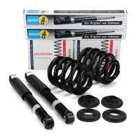 2x BILSTEIN B4 Sto&szlig;d&auml;mpfer + LESJ&Ouml;FORS VERST&Auml;RKT Federn f&uuml;r VW Transporter T5 T6 hinten