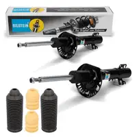 2x BILSTEIN B4 shock absorbers + dust covers + stop buffers for AUDI A1 8X (model year 2014 and later), front