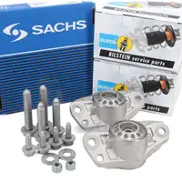 2x BILSTEIN B1 Federbeinlager + Kugellager Schrauben f&uuml;r VW Passat B6 Sharan Touran hinten