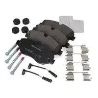 BREMBO Bremsscheiben + Bel&auml;ge + Sensor f&uuml;r MERCEDES V-Klasse Viano Vito W639 W447 vorne