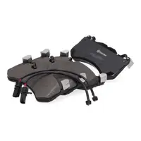 Zimmermann FORMULA Z Brake Discs + BREMBO Pads + Sensor for AUDI RS6 C6 PR-1LM (Front)