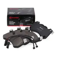 BREMBO Bremsbel&auml;ge + Warnsensor f&uuml;r AUDI A6 C6 C7 RS6 A7 RS7 PR-Nr. 1LM 1LX vorne