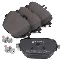 BREMBO Bremsscheiben + Bremsbel&auml;ge + Sensor f&uuml;r MERCEDES-BENZ GLC X253 C253 63 AMG hinten