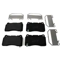 Zimmermann FORMULA Z Brake Discs + BREMBO Brake Pads for OPEL Astra J GTC 2.0 OPC (Front)