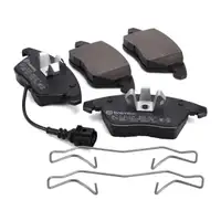 BREMBO Bremsscheiben Bel&auml;ge Sensor f&uuml;r VW Golf 5 6 A3 8P Leon 1P Octavia 2 vorne + hinten