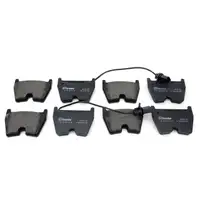 BREMBO Brake Pads + Warning Contact Cables for AUDI RS4 B7 and RS6 C5 (Front and Rear)